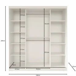 Fessaro- Kledingkast^Meubella New