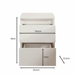 Nachtkastje Masuka^Meubella Online